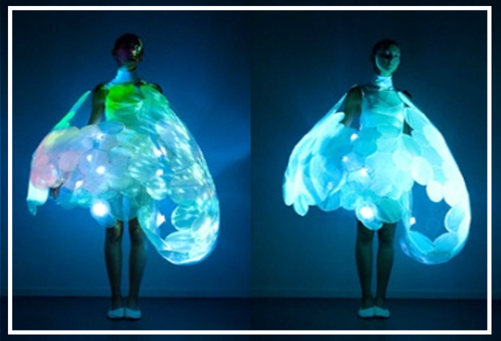 ứng dụng đèn led trong ngành thời trang